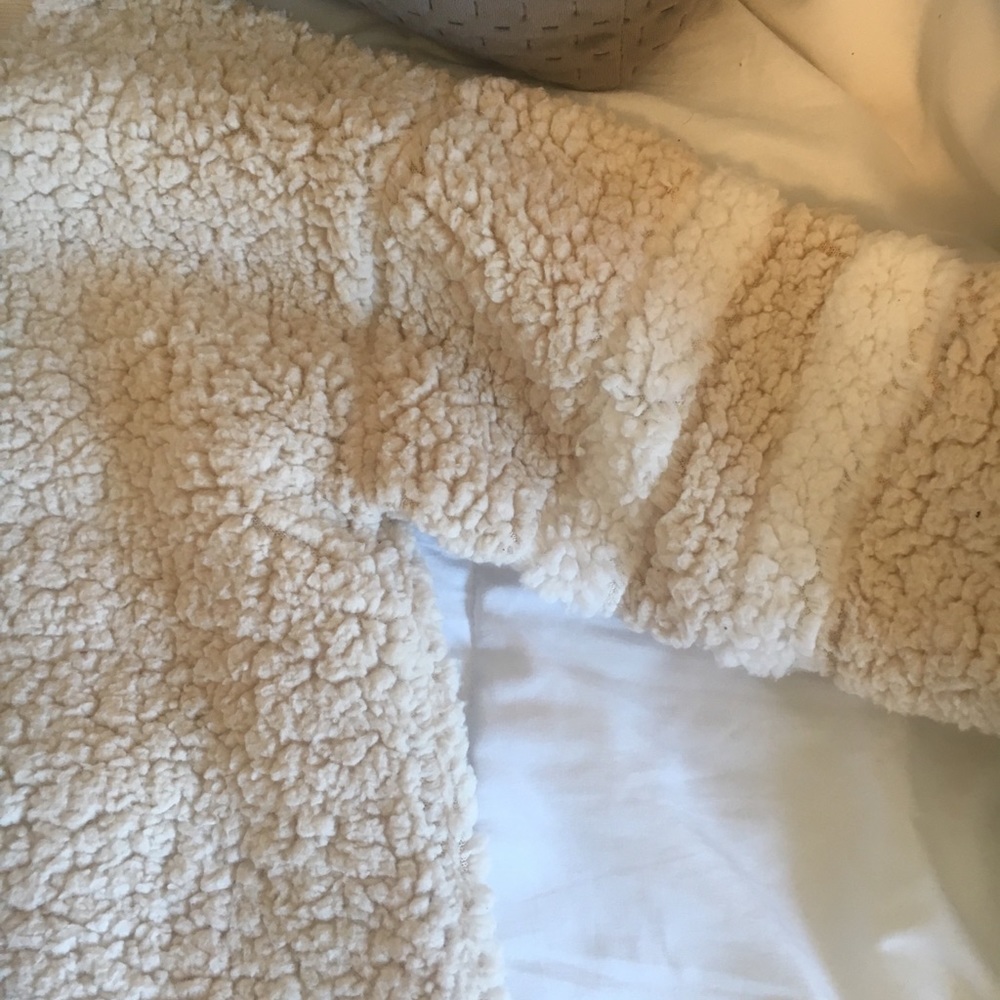 Fuzzy Cream Teddy Sweater